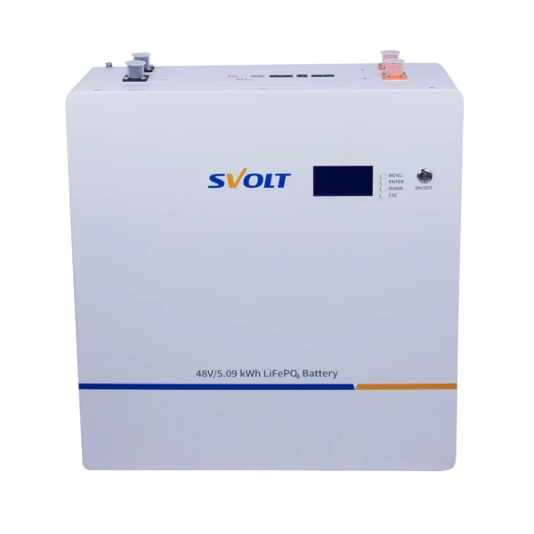 5.09KW S Volt Lithium Battery – Wall Mount