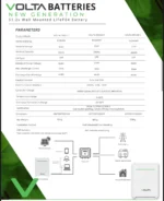 10.24kWh VOLTA STAGE 3 Lithium Battery - Image 2