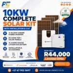 10kW Complete Solar Kit with Conder Hybrid Inverter – 5.1kWh Battery package offer from Phase Energy